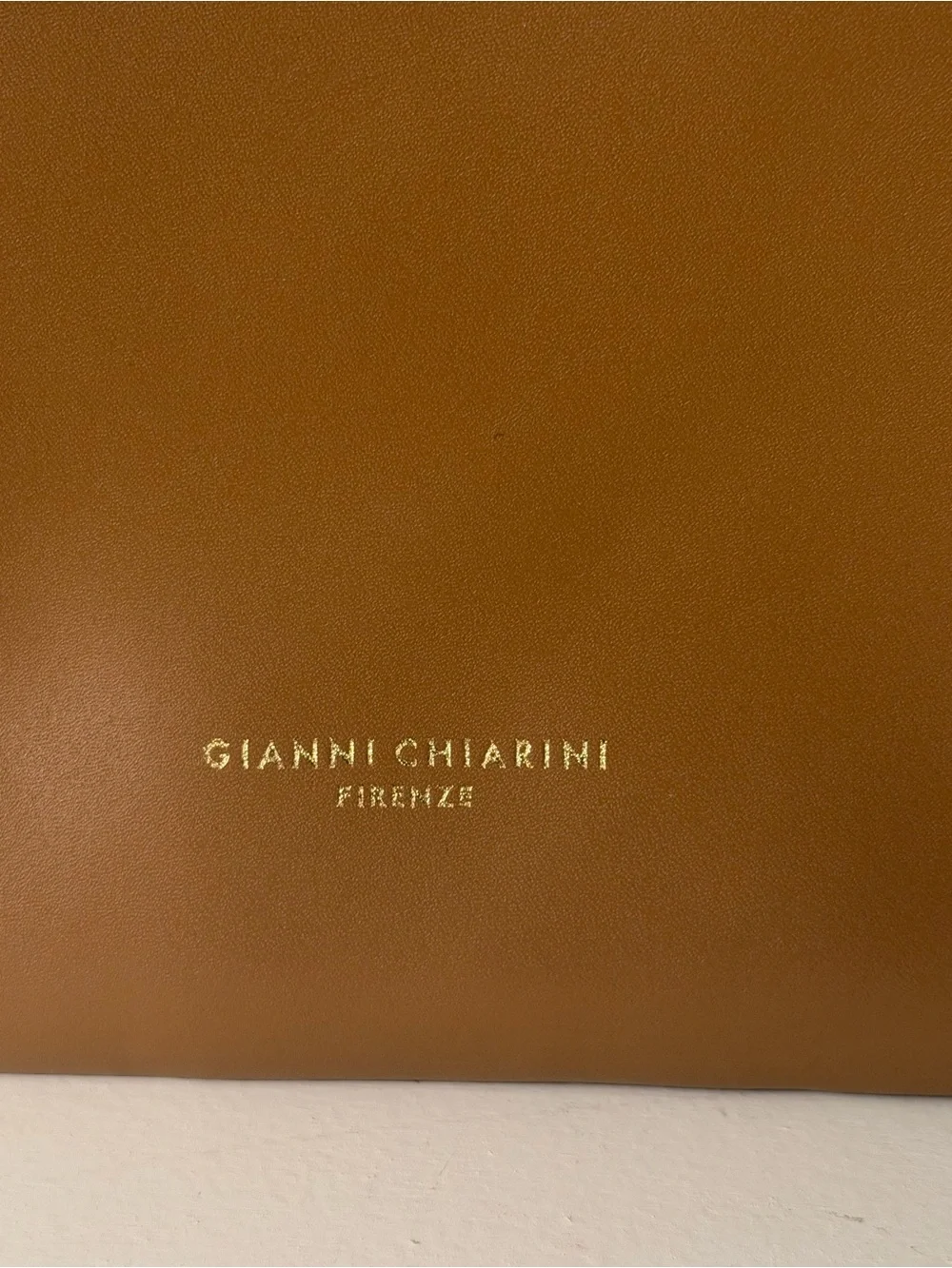 Gianni Chiarini Firenze Leather Zip Wristlet. Made in Italy. Like new.